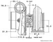 Kuva: Garrett GTX3576R GEN II 400-750PS T3 1.06 A / R V-nauhakuulalaakeri keraaminen kuulalaakeri - 856801-5046S