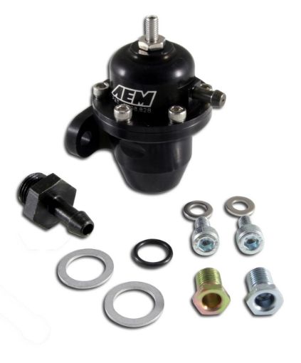 Kuva: AEM Acura ja Honda Fuel Pressure Regulator Inline - 25-300BK