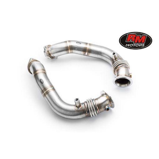 Kuva: Downpipe BMW F01, F02, F03, F07 GT, F10, F11, F12, E70, E71, E72, X5, X6, N63, S63