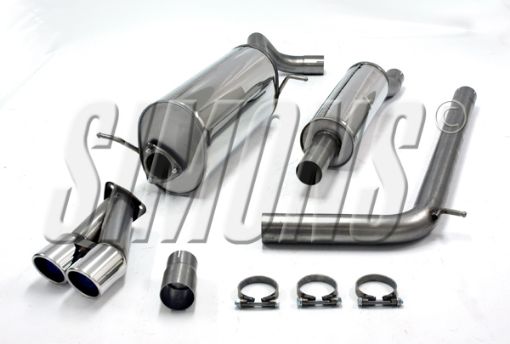 Skoda Fabia exhaust