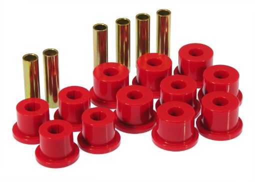 Kuva: Prothane 73 - 87 GM Rear Spring Shackle Bushings (w 1.75in Bushings) - Red