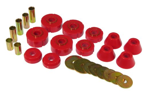 Kuva: Prothane 67 - 72 Chevy C10 Body Mount Kit - Red