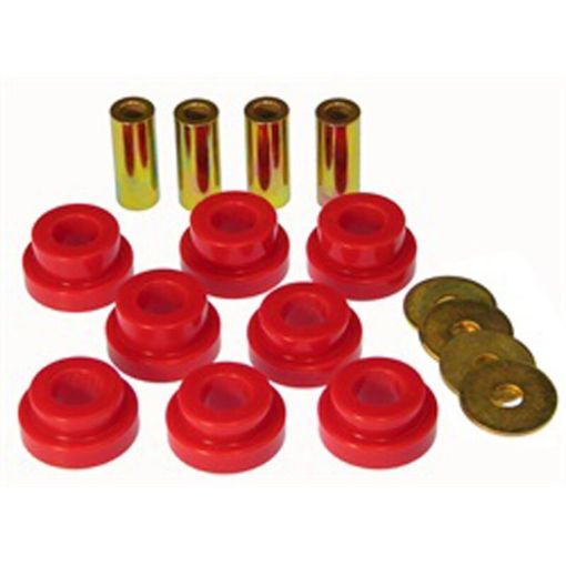 Kuva: Prothane Chevy Silverado Front Diff CarrierSupport Bushings - Red