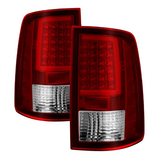 Kuva: xTune Dodge Ram 1500 09 - 16 LED Tail Lights Incandescent Model Only - Red Clear ALT - ON - DR09 - LBLED - RC