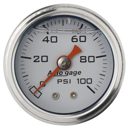 Kuva: Autometer 1.5 inch Fuel Pressure Gauge 0 - 100 PSI