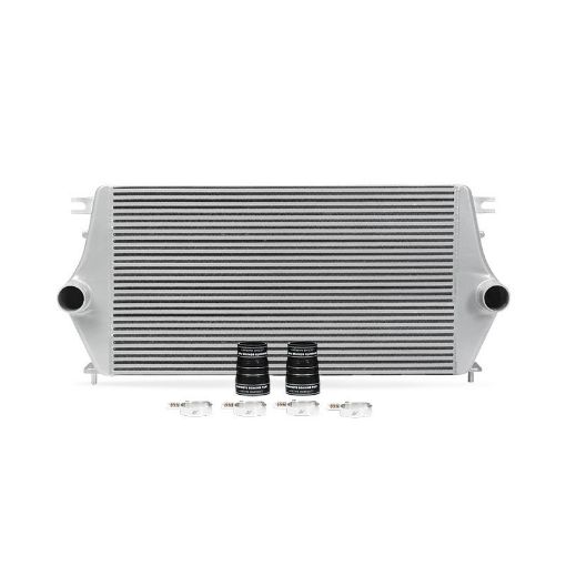 Kuva: Mishimoto 16 - 19 Nissan Titan XD 5.0L Cummins Intercooler (Silver)