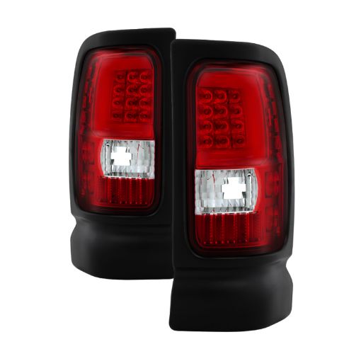 Kuva: xTune Dodge Ram 1500 94 - 01 Tail Lights - Light Bar LED - Black ALT - ON - DRAM94V3 - LBLED - RC