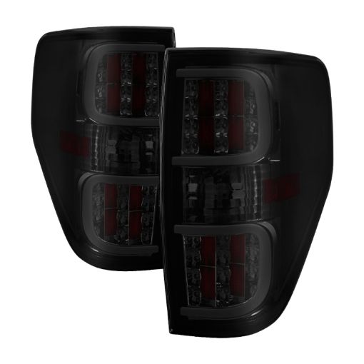 Kuva: xTune Ford F150 09 - 14 LED Tail Lights - Black ALT - ON - FF15009 - LBLED - SM