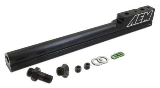 Kuva: AEM 94 - 01 Integra Black Fuel Rail