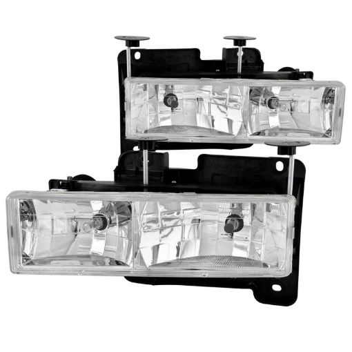 Kuva: ANZO 1988 - 1998 Chevrolet C1500 Crystal Headlights Chrome