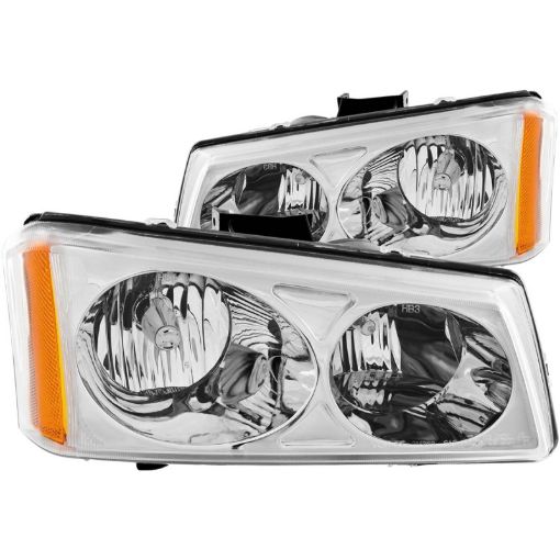 Kuva: ANZO 2003 - 2006 Chevrolet Silverado 1500 Crystal Headlights Chrome