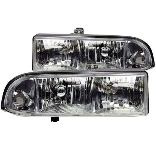 Kuva: ANZO 1998 - 2005 Chevrolet S - 10 Crystal Headlights Chrome