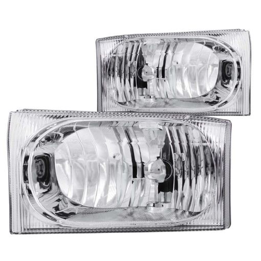 Kuva: ANZO 2000 - 2004 Ford Excursion Crystal Headlights Chrome 2pc