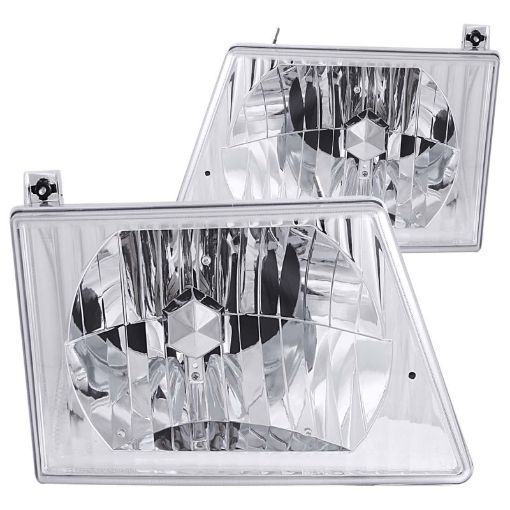 Kuva: ANZO 1992 - 2006 Ford Econoline Crystal Headlights Chrome