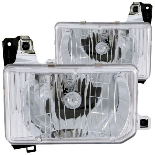 Kuva: ANZO 1988 - 1989 Nissan Hardbody Crystal Headlights Chrome