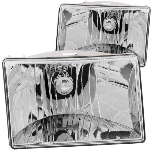 Kuva: ANZO 1993 - 1998 Jeep Grand Cherokee Crystal Headlights Chrome