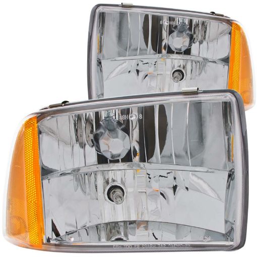 Kuva: ANZO 1995 - 1997 Chevrolet Blazer Crystal Headlights Chrome 1pc