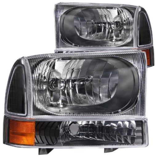 Kuva: ANZO 2000 - 2004 Ford Excursion Crystal Headlights Black