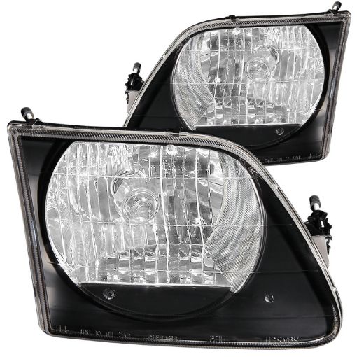 Kuva: ANZO 1997.5 - 2003 Ford F - 150 Crystal Headlights Black G2