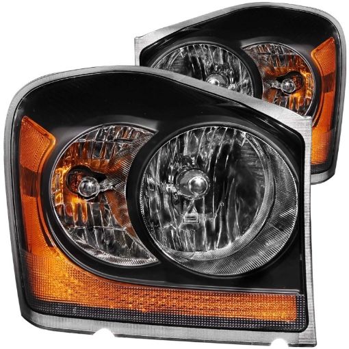 Kuva: ANZO 2004 - 2006 Dodge Durango Crystal Headlights Black