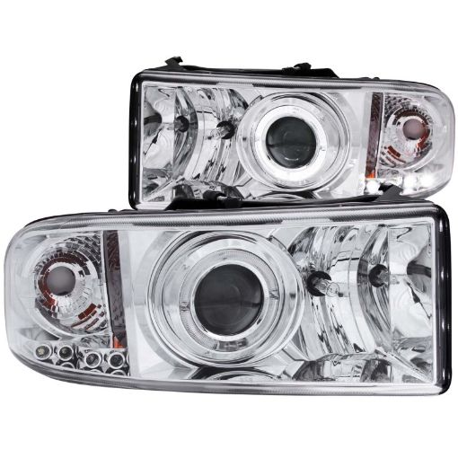 Kuva: ANZO 1994 - 2001 Dodge Ram Projector Headlights w Halo Chrome