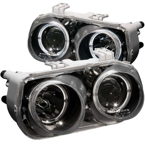 Kuva: ANZO 1994 - 1997 Acura Integra Projector Headlights w Halo Black