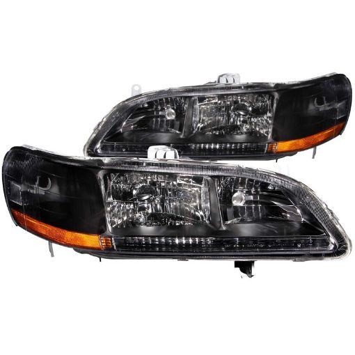 Kuva: ANZO 1998 - 2002 Honda Accord Crystal Headlights Black