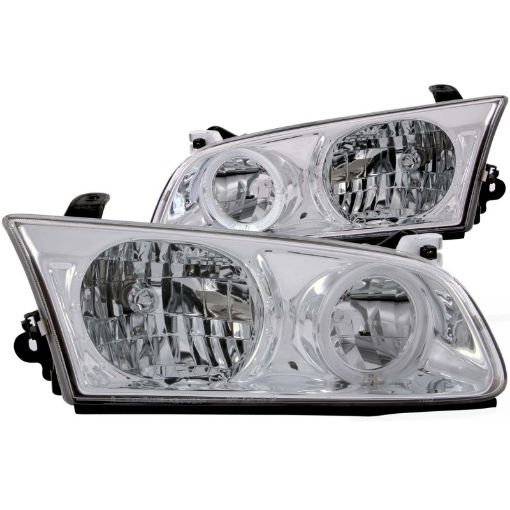 Kuva: ANZO 2000 - 2001 Toyota Camry Crystal Headlights w Halo Chrome