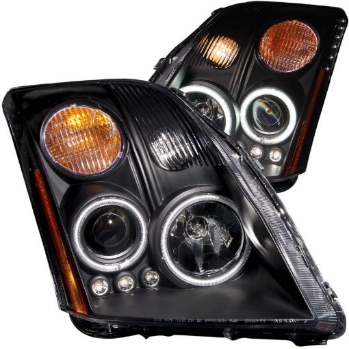 Kuva: ANZO 2007 - 2012 Nissan Sentra Projector Headlights Black