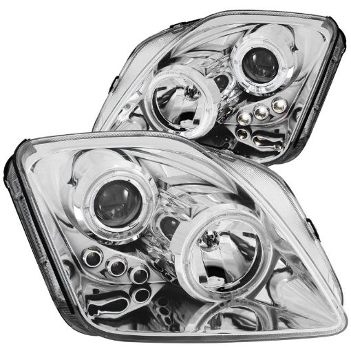 Kuva: ANZO 1997 - 2001 Honda Prelude Projector Headlights w Halo Chrome w LED