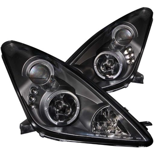 Kuva: ANZO 2000 - 2005 Toyota Celica Projector Headlights w Halo Black