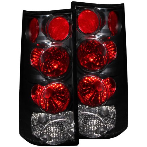 Kuva: ANZO 1996 - 2002 Gmc Savana Taillights Black