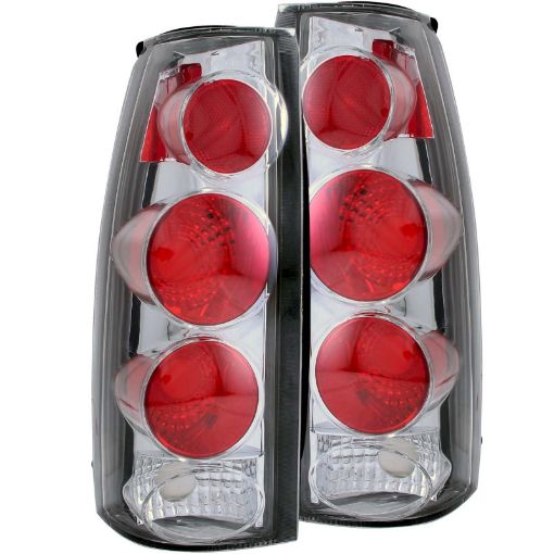 Kuva: ANZO 1999 - 2000 Cadillac Escalade Taillights Smoke 3D Style