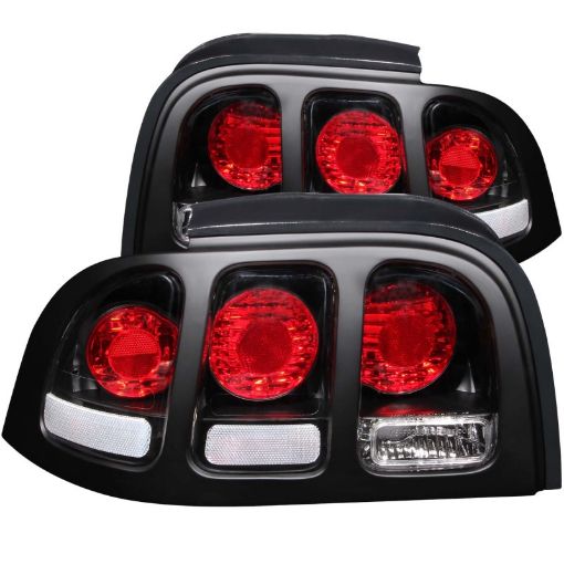 Kuva: ANZO 1994 - 1998 Ford Mustang Taillights Black