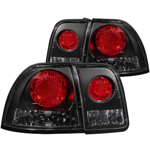 Kuva: ANZO 1996 - 1997 Honda Accord Taillights Black