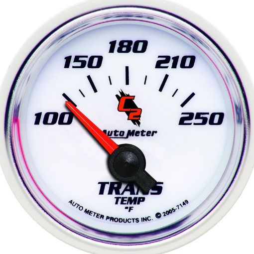 Kuva: Autometer C2 52mm 100 - 250 Deg. F Electronic Trans Temp Gauge