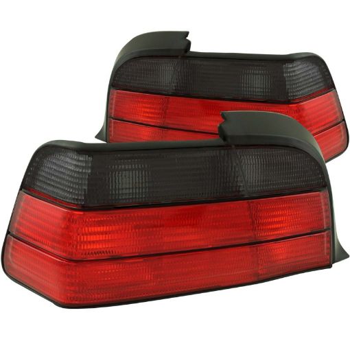 Kuva: ANZO 1992 - 1998 BMW 3 Series E36 CoupeConvertable Taillights RedSmoke