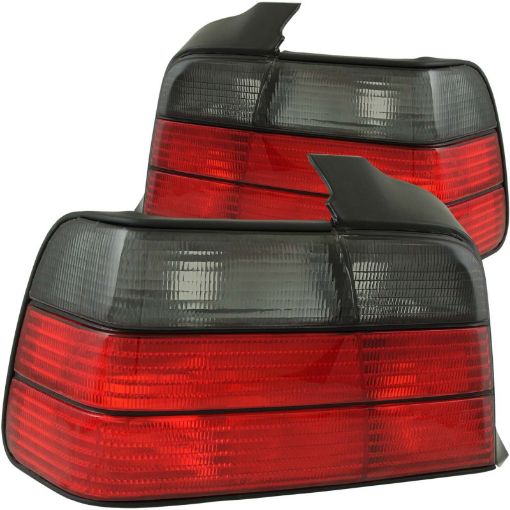 Kuva: ANZO 1992 - 1998 BMW 3 Series E36 Sedan Taillights RedSmoke