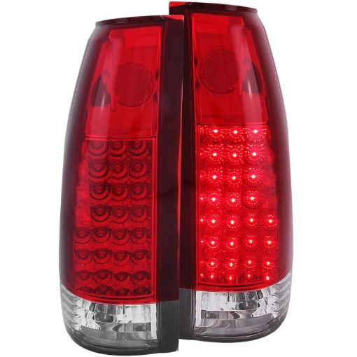 Kuva: ANZO 1999 - 2000 Cadillac Escalade LED Taillights Red Clear G2