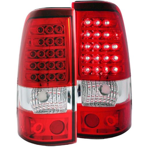 Kuva: ANZO 2003 - 2006 Chevrolet Silverado 1500 LED Taillights RedClear