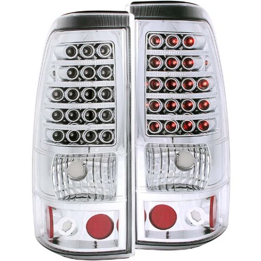 Kuva: ANZO 2003 - 2006 Chevrolet Silverado 1500 LED Taillights Chrome