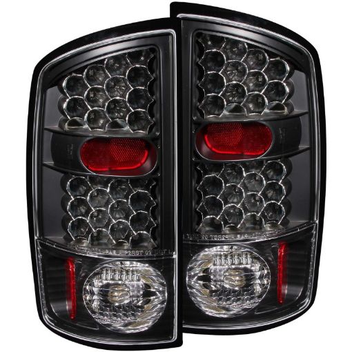 Kuva: ANZO 2002 - 2005 Dodge Ram 1500 LED Taillights Black