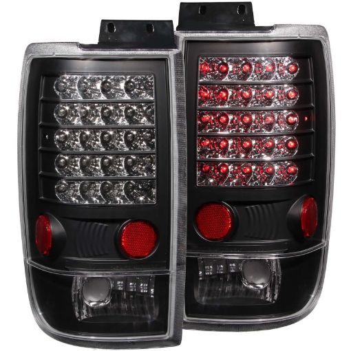 Kuva: ANZO 1997 - 2002 Ford Expedition LED Taillights Black