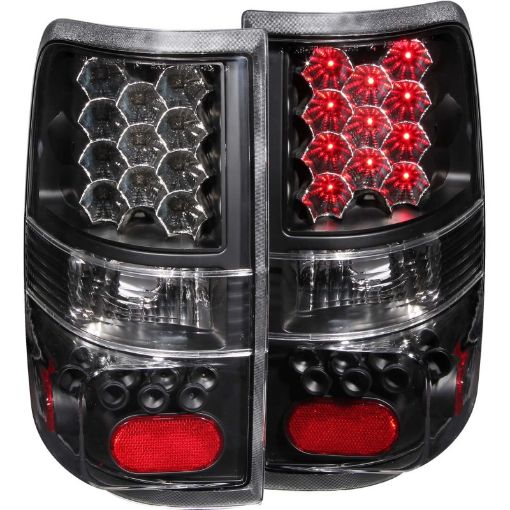 Kuva: ANZO 2004 - 2008 Ford F - 150 LED Taillights Black