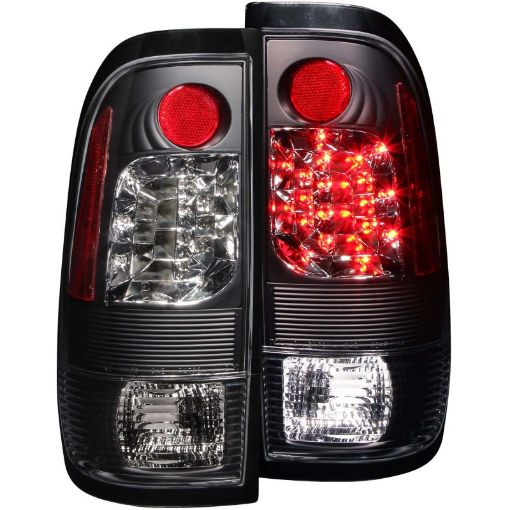 Kuva: ANZO 1997 - 2003 Ford F - 150 LED Taillights Black