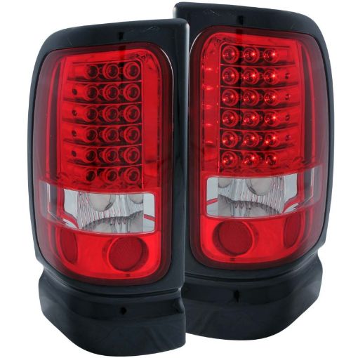 Kuva: ANZO 1994 - 2001 Dodge Ram LED Taillights RedClear