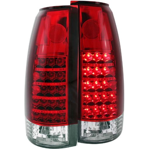 Kuva: ANZO 1999 - 2000 Cadillac Escalade LED Taillights RedClear