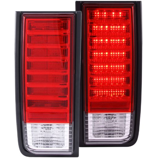 Kuva: ANZO 2003 - 2009 Hummer H2 LED Taillights RedClear