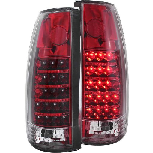 Kuva: ANZO 1999 - 2000 Cadillac Escalade LED Taillights RedClear