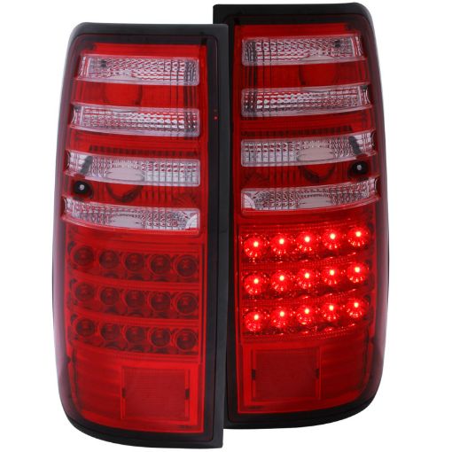 Kuva: ANZO 1991 - 1997 Toyota Land Cruiser Fj LED Taillights RedClear